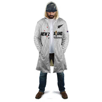 Custom Football New Zealand Cloak Aotearoa United White Version - Polynesian Pride