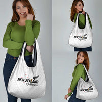 Football New Zealand Grocery Bag Aotearoa United White Version - Polynesian Pride