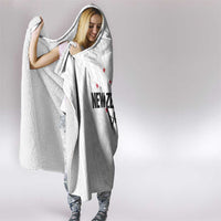 Football New Zealand Hooded Blanket Aotearoa United White Version - Polynesian Pride