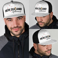 Football New Zealand Mesh Trucker Cap Aotearoa United White Version LT01 - Polynesian Pride