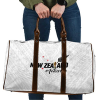 Football New Zealand Travel Bag Aotearoa United White Version - Polynesian Pride