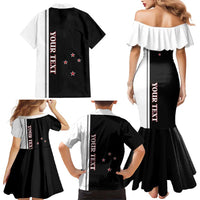 Personalised New Zealand 2025 Archery Basic Family Matching Mermaid Dress and Hawaiian Shirt Archery NZ