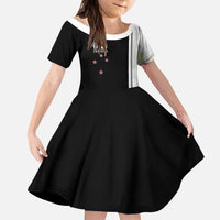 Personalised New Zealand 2025 Archery Basic Kid Short Sleeve Dress Archery NZ