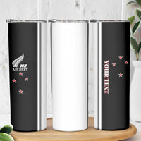 Personalised New Zealand 2025 Archery Basic Skinny Tumbler Archery NZ