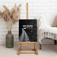 New Zealand 2025 Archery Canvas Wall Art Aotearoa Silver Arrows Black LT01 - Polynesian Pride