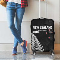 New Zealand 2025 Archery Luggage Cover Aotearoa Silver Arrows Black