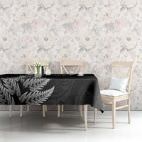 New Zealand 2025 Archery Tablecloth Aotearoa Silver Arrows Black LT01 - Polynesian Pride