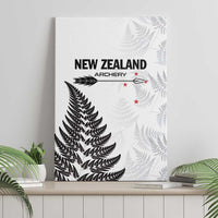 New Zealand 2025 Archery Canvas Wall Art Aotearoa Silver Arrows White LT01 - Polynesian Pride