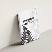 New Zealand 2025 Archery Canvas Wall Art Aotearoa Silver Arrows White LT01 - Polynesian Pride
