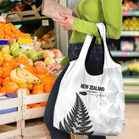 New Zealand 2025 Archery Grocery Bag Aotearoa Silver Arrows White LT01 - Polynesian Pride