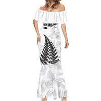 Personalised New Zealand 2025 Archery Mermaid Dress Aotearoa Silver Arrows White
