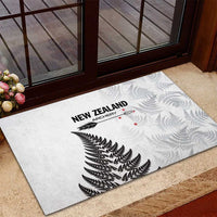 New Zealand 2025 Archery Rubber Doormat Aotearoa Silver Arrows White LT01 - Polynesian Pride