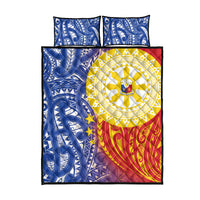 Philippines Quilt Bed Set Pilipinas Polynesian Pattern