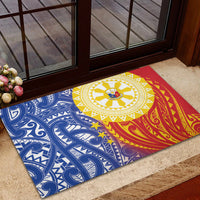 Philippines Rubber Doormat Pilipinas Polynesian Pattern