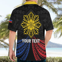 Personalized Philippines Independence Day Hawaiian Shirt Filipino 126th Anniversary Sun Tattoo LT01 - Polynesian Pride