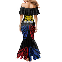 Personalized Philippines Independence Day Mermaid Dress Filipino 126th Anniversary Sun Tattoo LT01 - Polynesian Pride