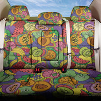 Hawaii Fruits Hippie Style Back Car Seat Cover Vibrant Colorful LT01 One Size Multicolor - Polynesian Pride