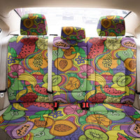 Hawaii Fruits Hippie Style Back Car Seat Cover Vibrant Colorful LT01 - Polynesian Pride