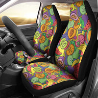 Hawaii Fruits Hippie Style Car Seat Cover Vibrant Colorful LT01 - Polynesian Pride