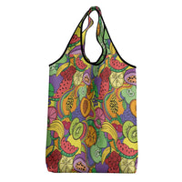 Hawaii Fruits Hippie Style Grocery Bag Vibrant Colorful LT01 - Polynesian Pride