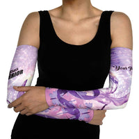 Personalized Polynesian Lupus Awareness Arm Sleeves Butterfly Hologram Lupus Warrior LT01 - Polynesian Pride