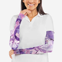 Personalized Polynesian Lupus Awareness Arm Sleeves Butterfly Hologram Lupus Warrior LT01 - Polynesian Pride