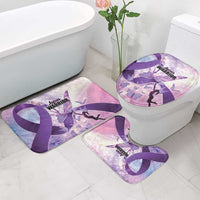 Polynesian Lupus Awareness Bathroom Set Butterfly Hologram Lupus Warrior LT01 - Polynesian Pride
