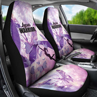 Polynesian Lupus Awareness Car Seat Cover Butterfly Hologram Lupus Warrior LT01 - Polynesian Pride