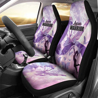 Polynesian Lupus Awareness Car Seat Cover Butterfly Hologram Lupus Warrior LT01 - Polynesian Pride