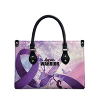 Polynesian Lupus Awareness Leather Bag Butterfly Hologram Lupus Warrior LT01 - Polynesian Pride