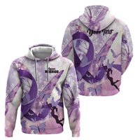 Personalized Polynesian Lupus Awareness Zip Hoodie Butterfly Hologram Lupus Warrior LT01 - Polynesian Pride