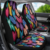 Hawaii Colorful Tropical Leaves Car Seat Cover LT01 - Polynesian Pride