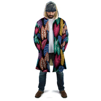 Hawaii Colorful Tropical Leaves Cloak LT01 - Polynesian Pride