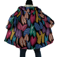 Hawaii Colorful Tropical Leaves Cloak LT01 - Polynesian Pride