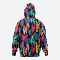 Hawaii Colorful Tropical Leaves Hoodie LT01 - Polynesian Pride