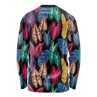 Hawaii Colorful Tropical Leaves Long Sleeve Shirt LT01 - Polynesian Pride