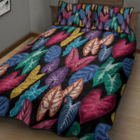 Hawaii Colorful Tropical Leaves Quilt Bed Set LT01 - Polynesian Pride
