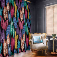 Hawaii Colorful Tropical Leaves Window Curtain LT01 - Polynesian Pride