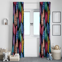 Hawaii Colorful Tropical Leaves Window Curtain LT01 - Polynesian Pride