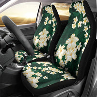 Hawaii Hibiscus Plumeria Green Car Seat Cover Polynesian Pattern LT01 - Polynesian Pride