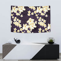 Hawaii Hibiscus Plumeria Purple Tapestry Polynesian Pattern LT01 - Polynesian Pride