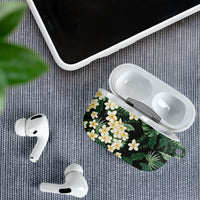 Hawaii Plumeria Tropical Leaves AirPods Case Monstera Calathea Palm Fronds