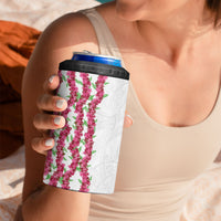 Hawaii Aalii Lei 4 in 1 Can Cooler Tumbler Aalii Ku Makani