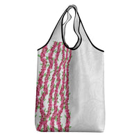Hawaii Aalii Lei Grocery Bag Aalii Ku Makani