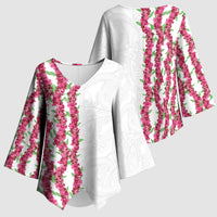Hawaii Aalii Lei Kimono Sleeve Blouse Aalii Ku Makani
