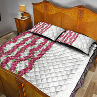 Hawaii Aalii Lei Quilt Bed Set Aalii Ku Makani