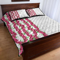 Hawaii Aalii Lei Quilt Bed Set Aalii Ku Makani