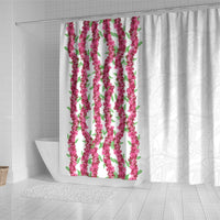 Hawaii Aalii Lei Shower Curtain Aalii Ku Makani