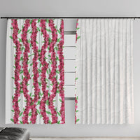 Hawaii Aalii Lei Window Curtain Aalii Ku Makani