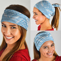 Baby Blue Mermaid Puakenikeni Maile Lei Neck Gaiter LT01 - Polynesian Pride